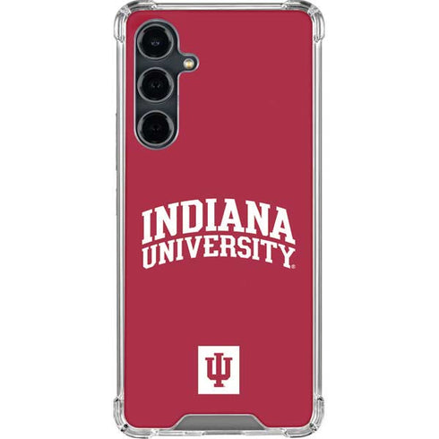 Indiana University Hoosiers Galaxy S23 FE Clear Case