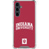 Indiana University Hoosiers Galaxy S23 FE Clear Case