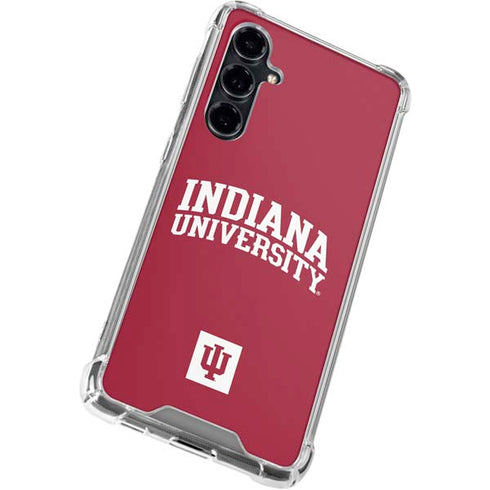 Indiana University Hoosiers Galaxy S23 FE Clear Case