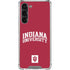Indiana University Hoosiers Galaxy S23 Plus Clear Case