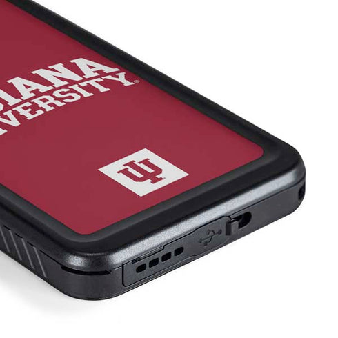 Indiana University Hoosiers Galaxy S23 Waterproof Case