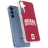 Indiana University Hoosiers Galaxy S24 Clear Case
