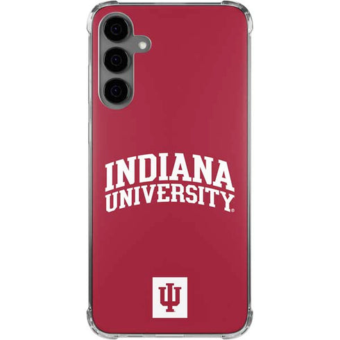 Indiana University Hoosiers Galaxy S24 Plus Clear Case