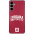 Indiana University Hoosiers Galaxy S24 Plus Clear Case