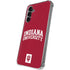 Indiana University Hoosiers Galaxy S24 Plus Clear Case