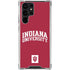 Indiana University Hoosiers Galaxy S24 Ultra Clear Case