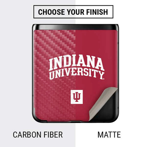 Indiana University Hoosiers Galaxy Z Flip Skin