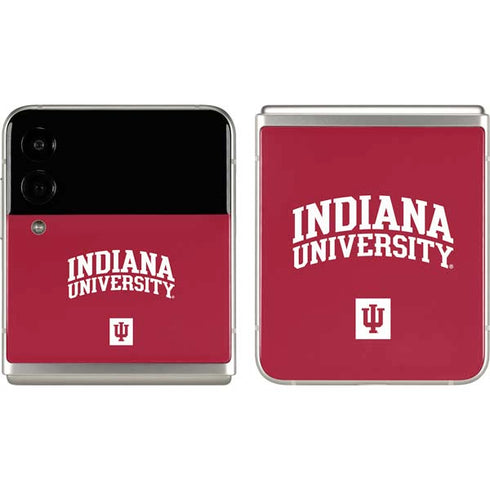 Indiana University Hoosiers Galaxy Z Flip3 5G Skin