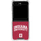 Indiana University Hoosiers Galaxy Z Flip5 5G Clear Case