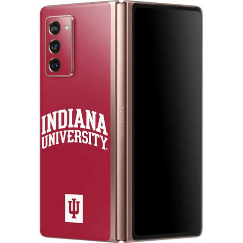 Indiana University Hoosiers Galaxy Z Fold2 5G Skin