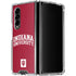 Indiana University Hoosiers Galaxy Z Fold4 5G Clear Case