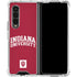 Indiana University Hoosiers Galaxy Z Fold4 5G Clear Case