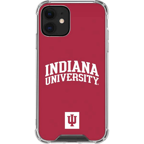 Indiana University Hoosiers iPhone 12 Clear Case