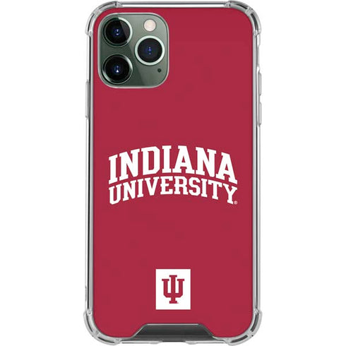 Indiana University Hoosiers iPhone 12 Pro Clear Case