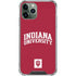 Indiana University Hoosiers iPhone 12 Pro Clear Case