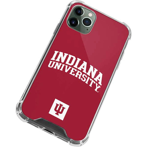 Indiana University Hoosiers iPhone 12 Pro Clear Case