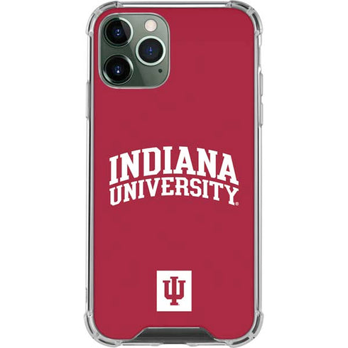 Indiana University Hoosiers iPhone 12 Pro Max Clear Case