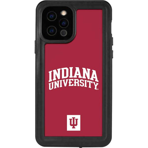 Indiana University Hoosiers iPhone 12 Pro Waterproof Case