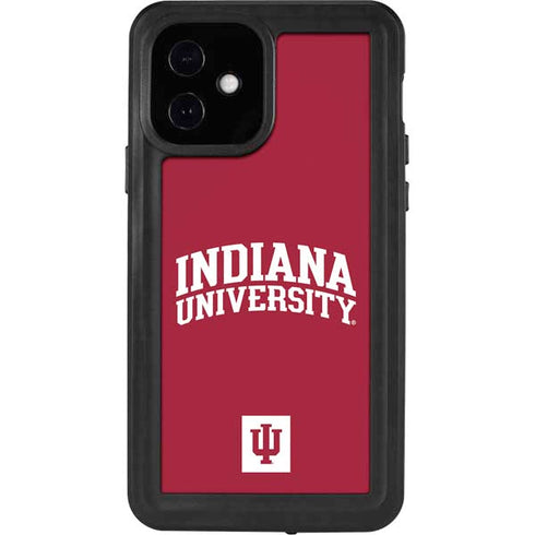 Indiana University Hoosiers iPhone 12 Waterproof Case