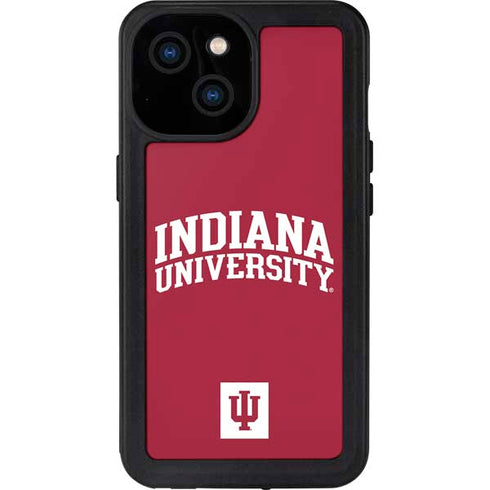 Indiana University Hoosiers iPhone 13 Mini Waterproof Case