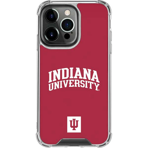 Indiana University Hoosiers iPhone 13 Pro Clear Case
