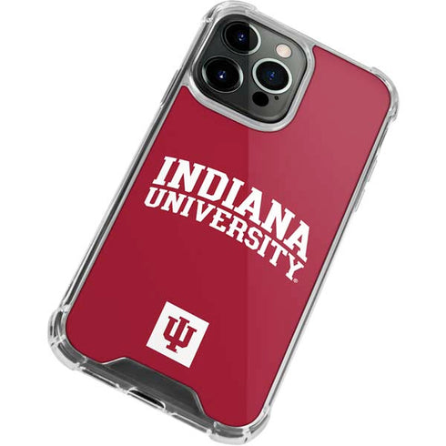 Indiana University Hoosiers iPhone 13 Pro Clear Case