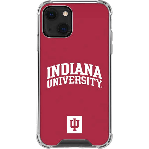 Indiana University Hoosiers iPhone 14 Plus Clear Case