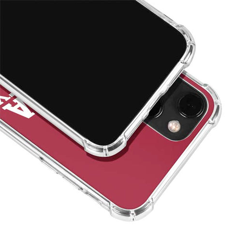 Indiana University Hoosiers iPhone 14 Plus Clear Case