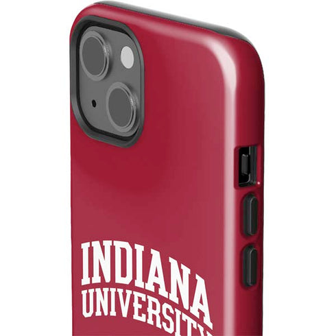 Indiana University Hoosiers iPhone 15 Plus Impact Case