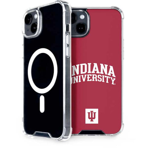 Indiana University Hoosiers iPhone 15 Plus MagSafe Case