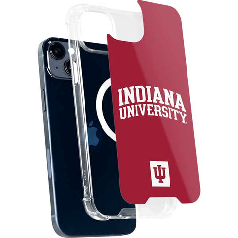 Indiana University Hoosiers iPhone 15 Plus MagSafe Case