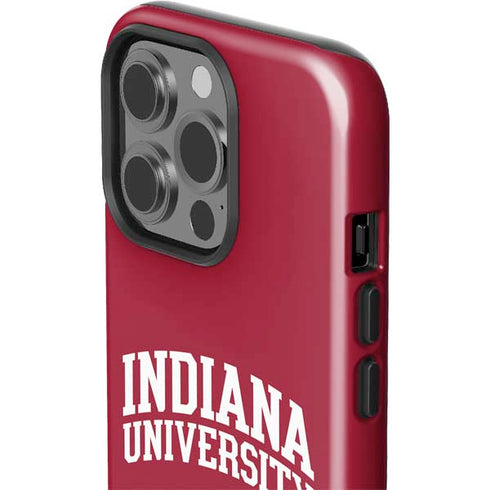 Indiana University Hoosiers iPhone 15 Pro Impact Case