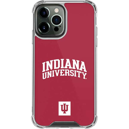 Indiana University Hoosiers iPhone 14 Pro Max Clear Case