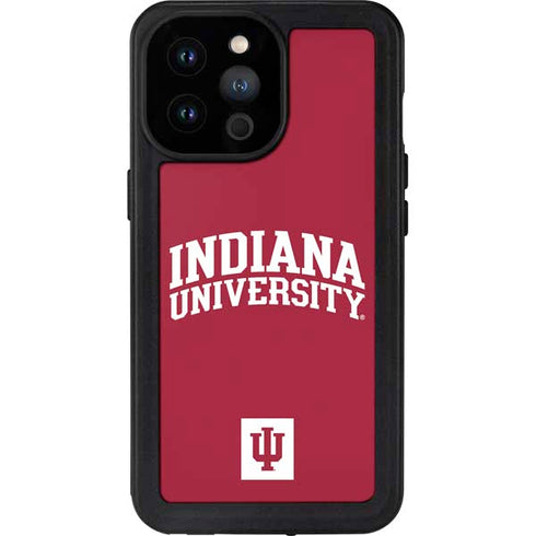 Indiana University Hoosiers iPhone 14 Pro Max Waterproof Case