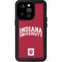 Indiana University Hoosiers iPhone 15 Pro Waterproof Case