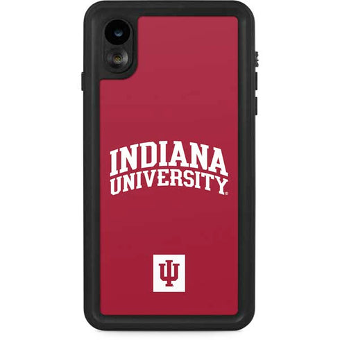 Indiana University Hoosiers iPhone XR Waterproof Case