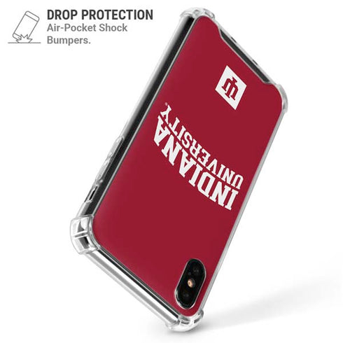 Indiana University Hoosiers iPhone XS Max Clear Case