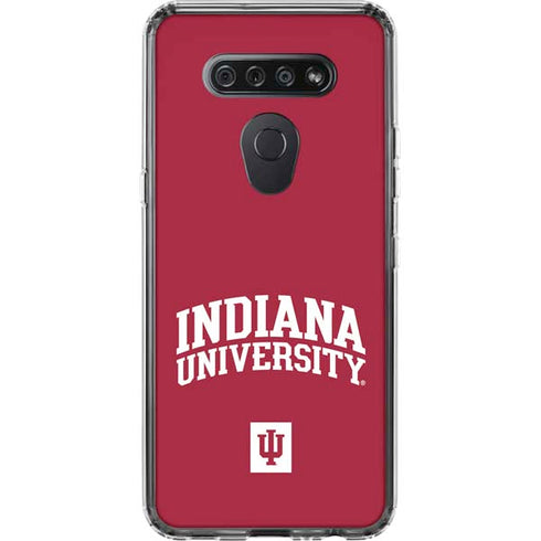 Indiana University Hoosiers LG K51/Q51 Clear Case