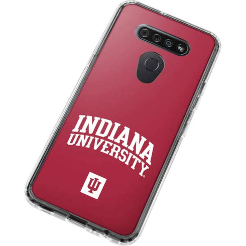 Indiana University Hoosiers LG K51/Q51 Clear Case
