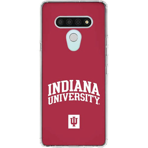 Indiana University Hoosiers LG Stylo 6 Clear Case