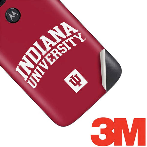 Indiana University Hoosiers Moto E5 Play Skin