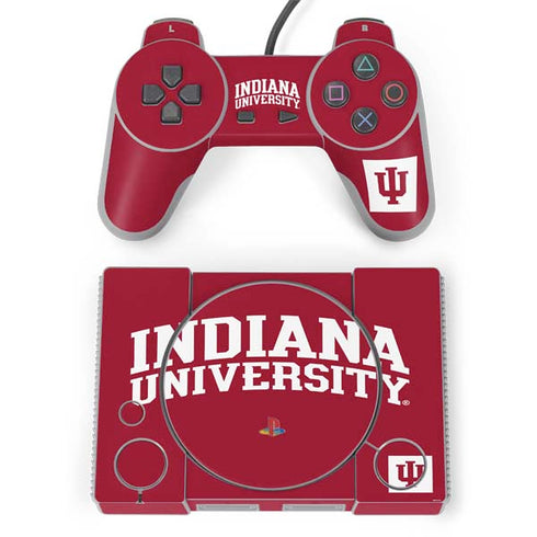 Indiana University Hoosiers PlayStation Classic Bundle Skin