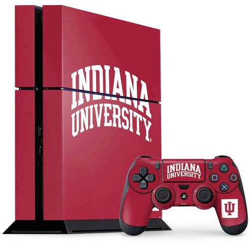 Indiana University Hoosiers PS4 Console and Controller Bundle Skin