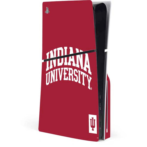 Indiana University Hoosiers PS5 Slim Disk Console Skin