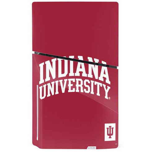 Indiana University Hoosiers PS5 Slim Disk Console Skin
