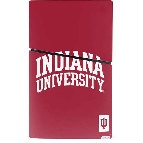 Indiana University Hoosiers PS5 Slim Digital Edition Bundle Skin