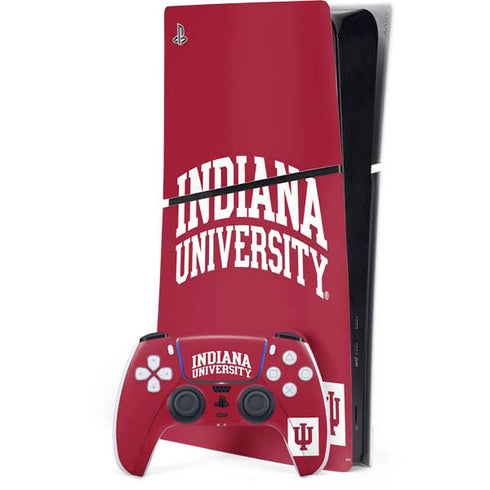 Indiana University Hoosiers PS5 Slim Digital Edition Console Skin