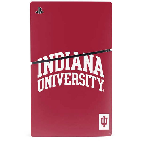 Indiana University Hoosiers PS5 Slim Digital Edition Console Skin