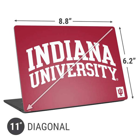 Indiana University Hoosiers Universal Laptop 11in (8.8 x 6.2in) Skin