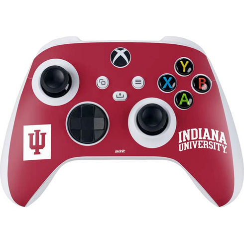 Indiana University Hoosiers Xbox Series S Controller Skin